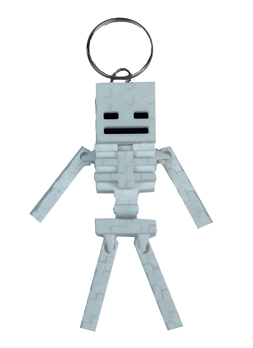 Free Skeleton Keychain